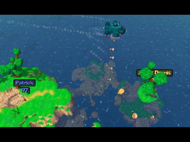 Worms 3D screenshot 4 for Playstation 2